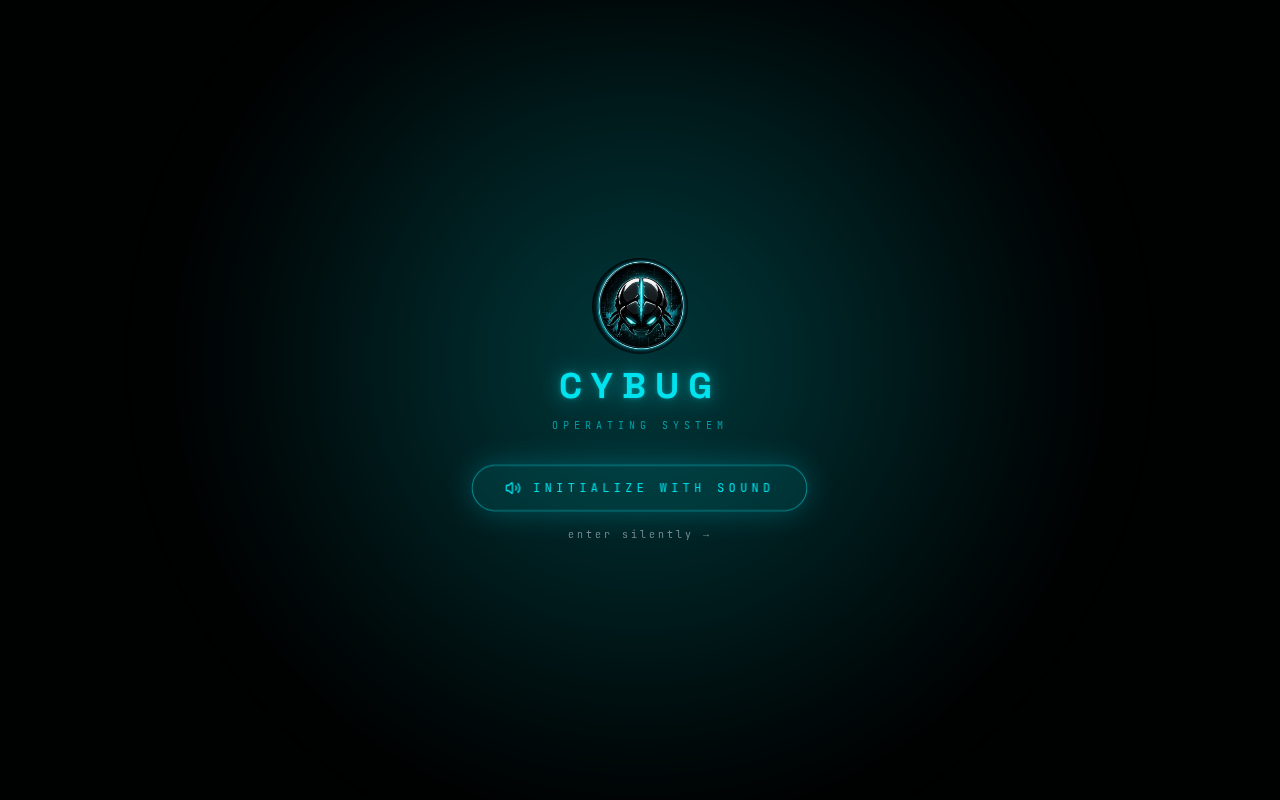 A glimpse of Cybug OS