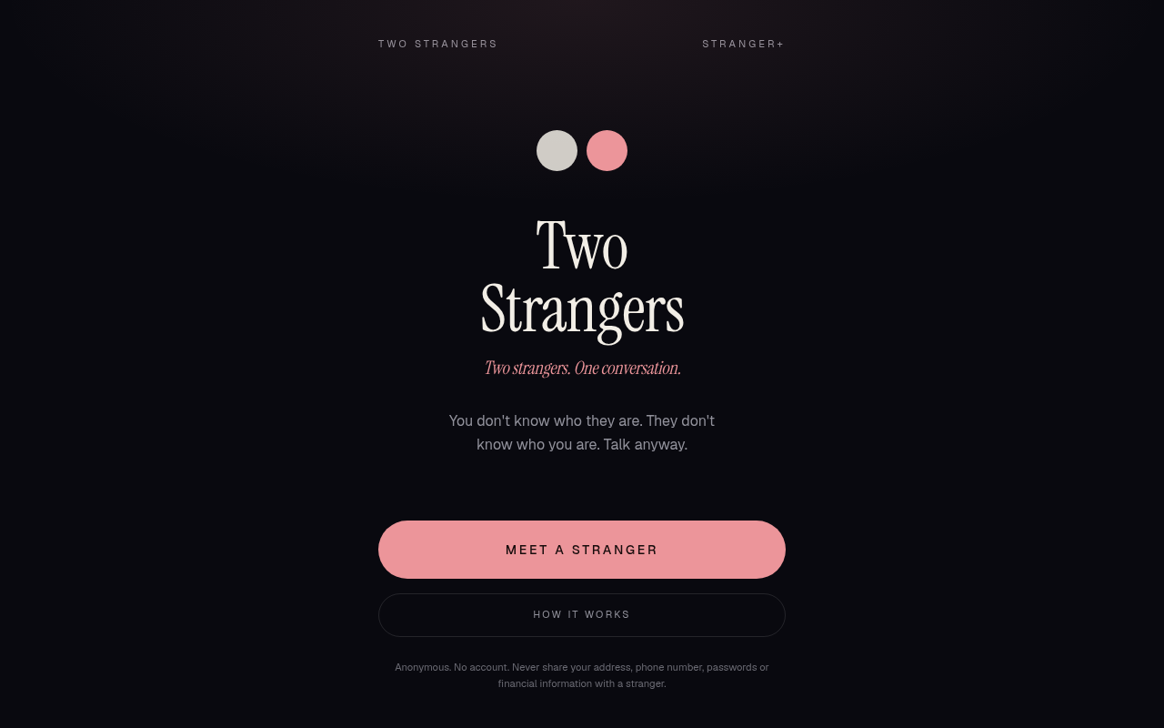 A glimpse of Two Strangers